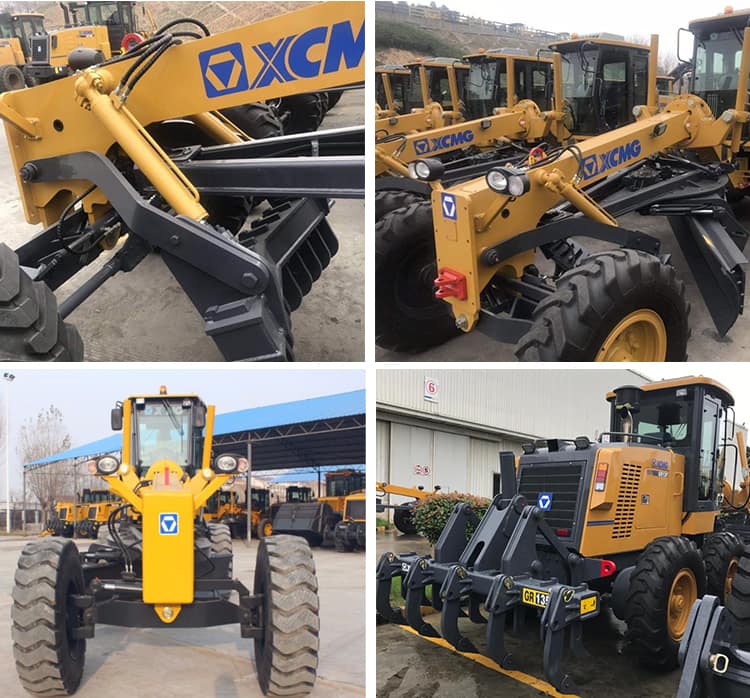 XCMG official mini motor graders GR135 China new 135HP motor grader with factory price